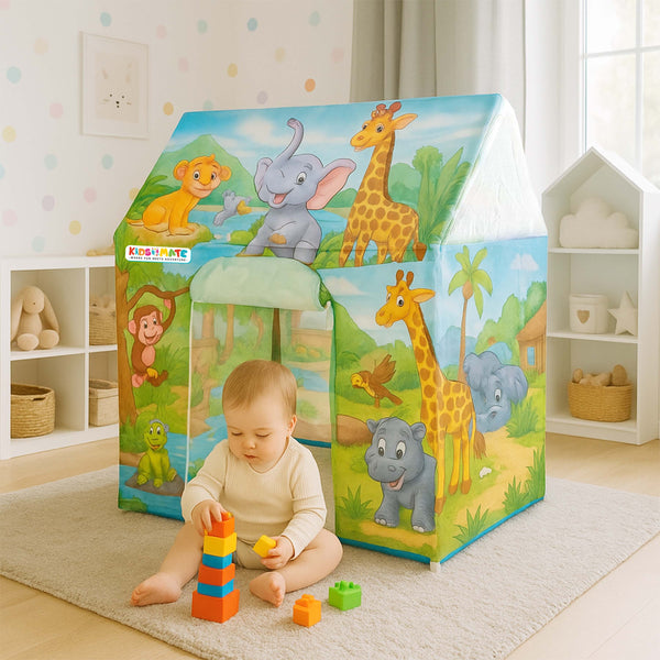 Kidsmate Jungle-Themed Play Tent for Kids theKidsmate.com