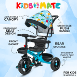 Kidsmate Deluxe 4-in-1 Tricycle for Kids theKidsmate.com