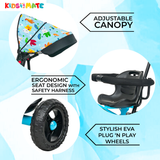 Kidsmate Deluxe 4-in-1 Tricycle for Kids theKidsmate.com