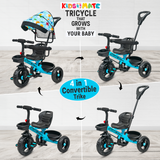 Kidsmate Deluxe 4-in-1 Tricycle for Kids theKidsmate.com