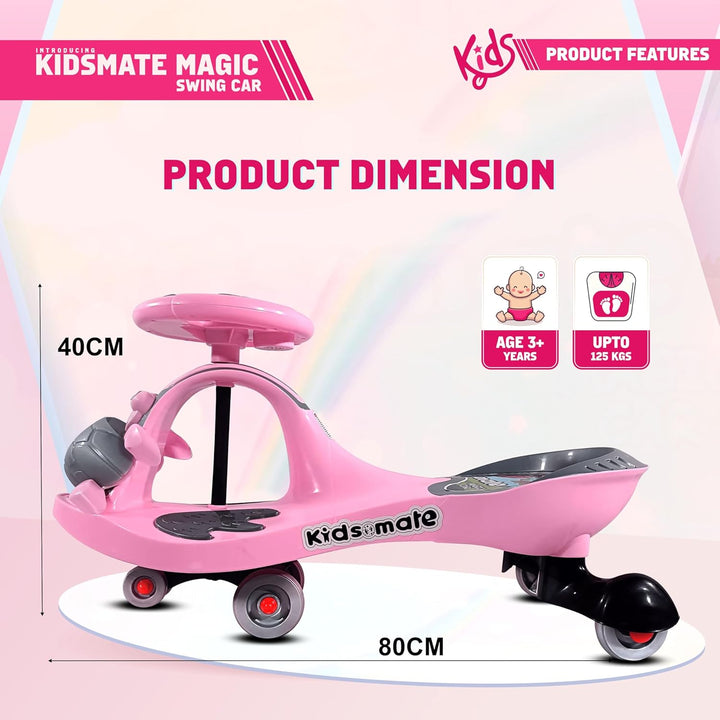 Kidsmate Magic Swing Car for Kids theKidsmate.com