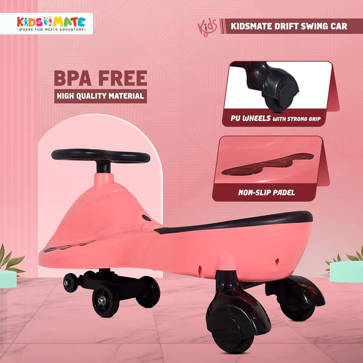Kidsmate Drift Swing Car for Kids theKidsmate.com