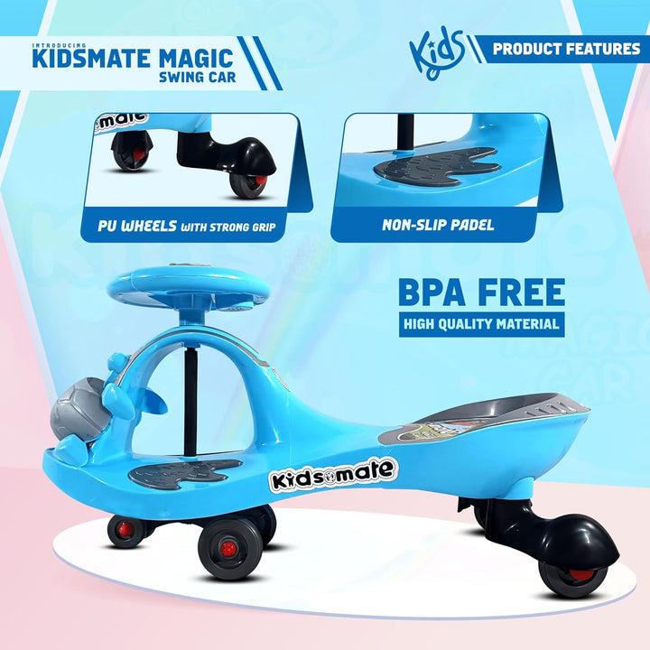 Kidsmate Magic Swing Car for Kids theKidsmate.com
