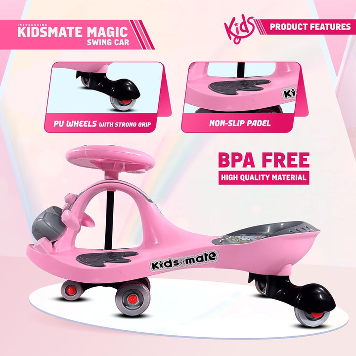Kidsmate Magic Swing Car for Kids theKidsmate.com