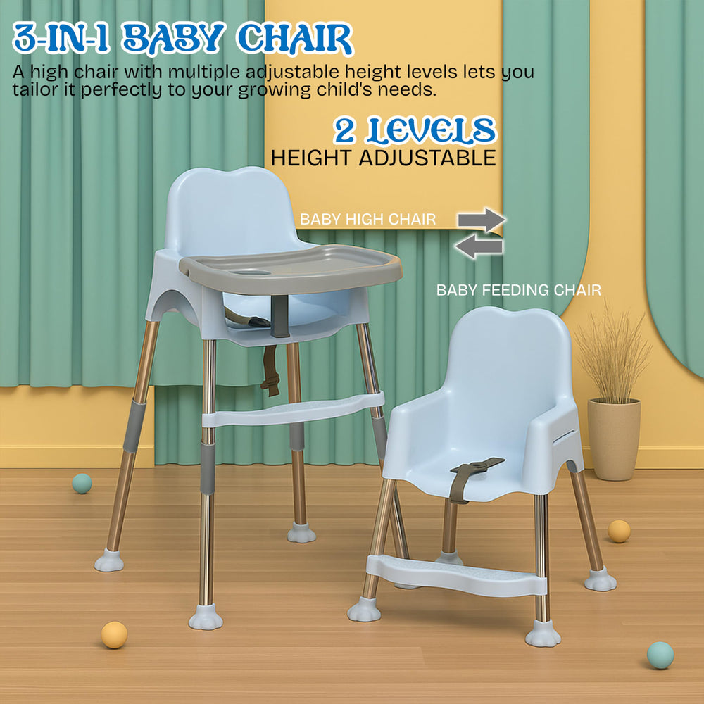 Kidsmate 3-in-1 Baby High Chair theKidsmate.com
