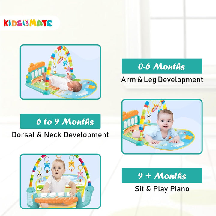 Kidsmate Piano Play Gym | Play Mat for Babies theKidsmate.com