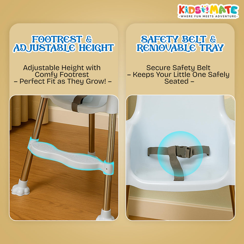 Kidsmate 3-in-1 Baby High Chair theKidsmate.com