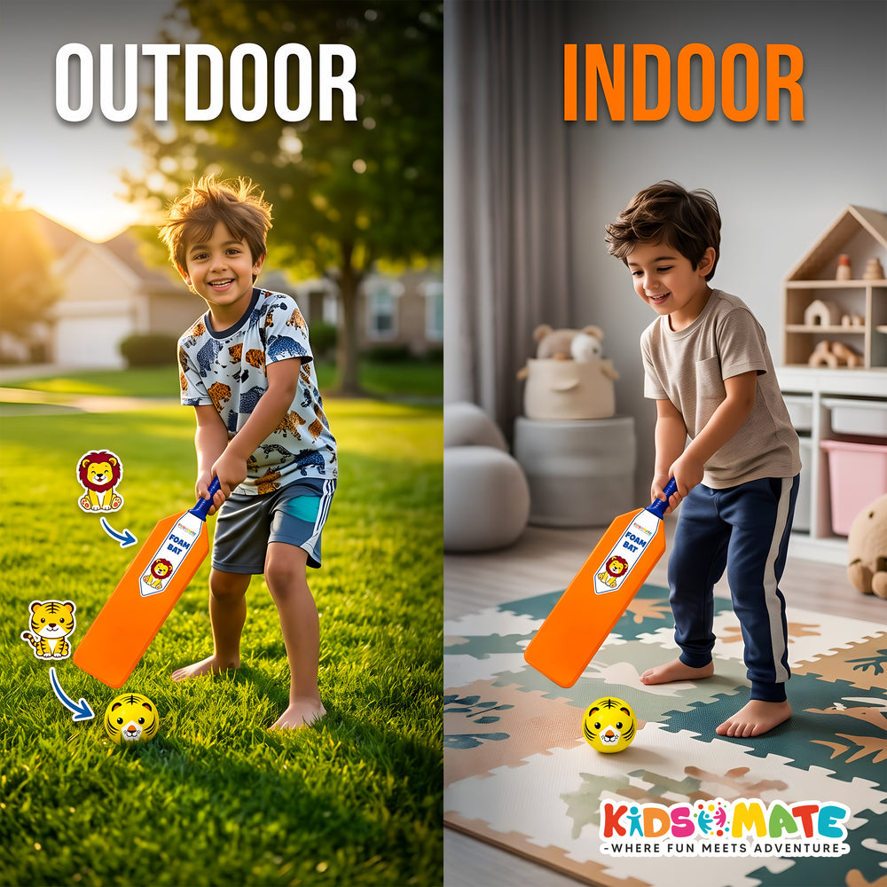 Kidsmate Foam Bat for Kids with Ball theKidsmate.com