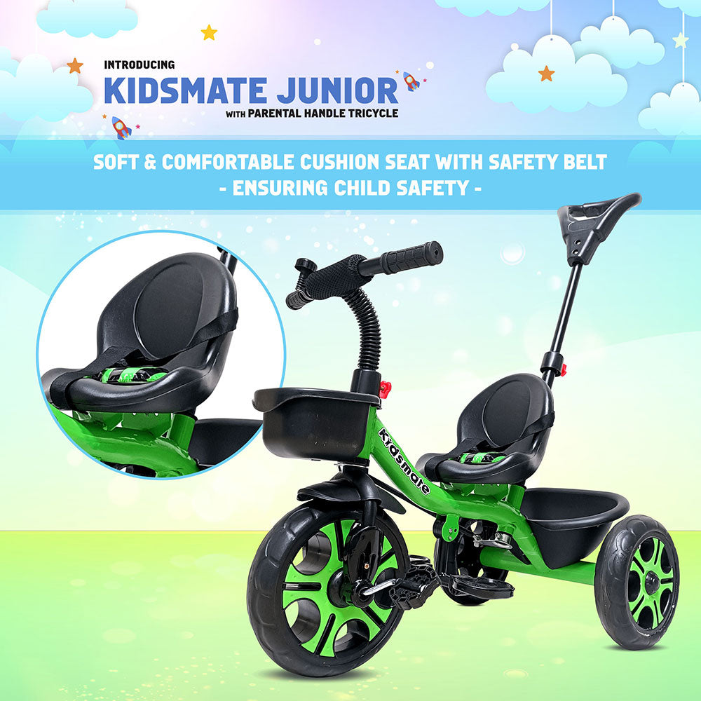 Kidsmate Junior Tricycle for Kids with Parental Control Kidsmate