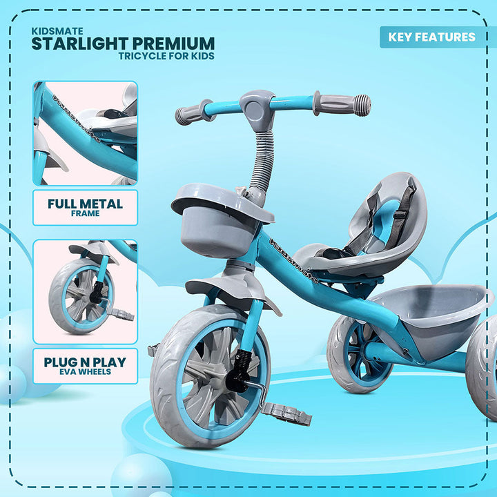 Kidsmate Starlight Premium Cycle for Kids Cycle Kidsmate
