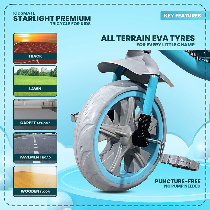 Kidsmate Starlight Premium Cycle for Kids Cycle Kidsmate