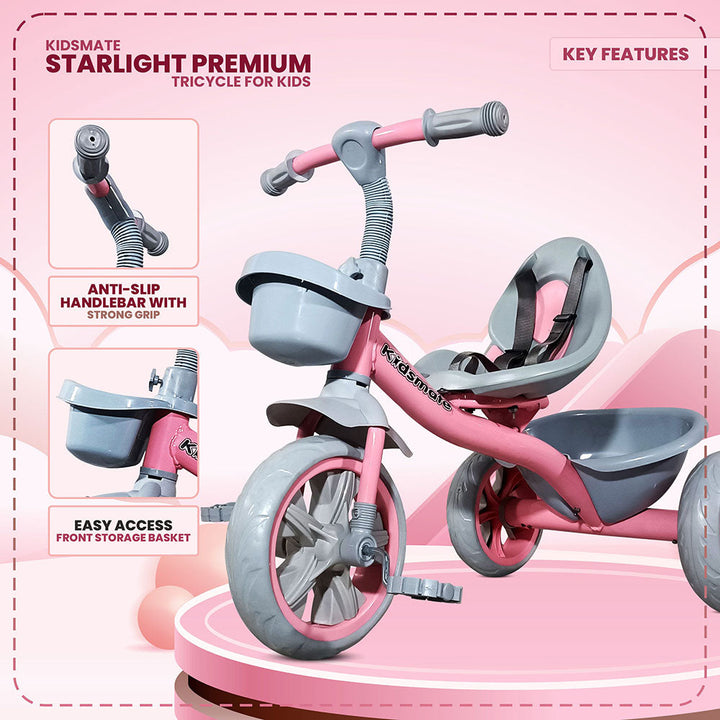 Kidsmate Starlight Premium Cycle for Kids Cycle Kidsmate