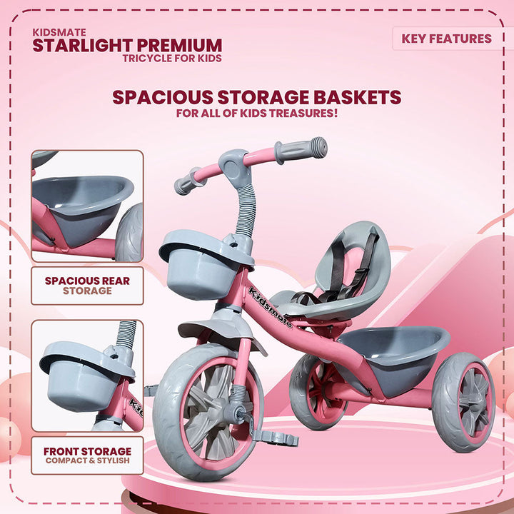 Kidsmate Starlight Premium Cycle for Kids Cycle Kidsmate