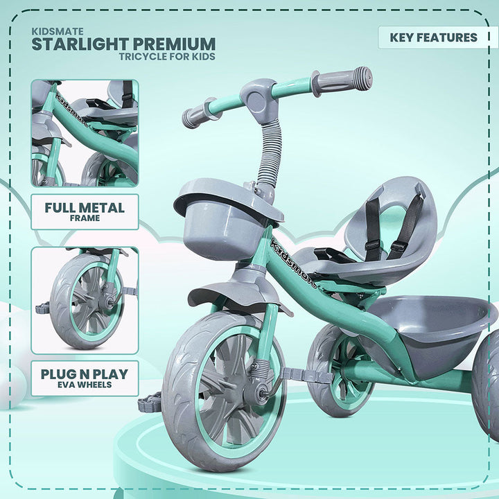 Kidsmate Starlight Premium Cycle for Kids Cycle Kidsmate