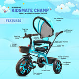 Kidsmate Champ Tricycle with Canopy Kidsmate
