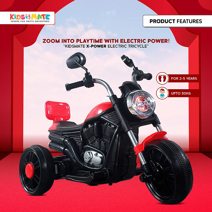 Kidsmate X-Power Ultimate Fun Electric Bike for Kids theKidsmate.com