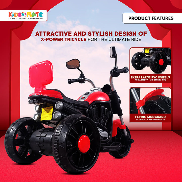 Kidsmate X-Power Ultimate Fun Electric Bike for Kids theKidsmate.com