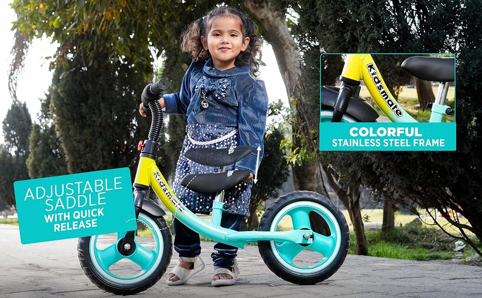 Kidsmate Glider Balance Bike for Kids 1–4 Years - EVA Tyres