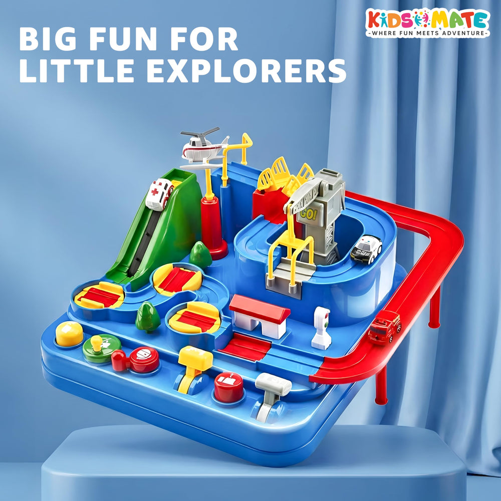 Kidsmate Car Race Track Playset Toys for Kids | theKidsmate.com