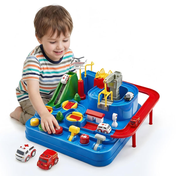 Kidsmate Car Race Track Playset Toys for Kids | theKidsmate.com