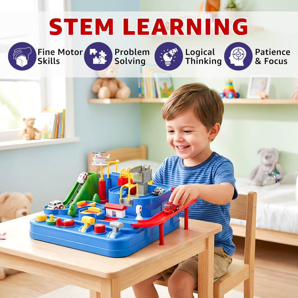 Kidsmate Car Race Track Playset Toys for Kids | theKidsmate.com