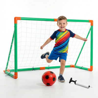 Kidsmate Kids Football Goal Set with Ball & Pump