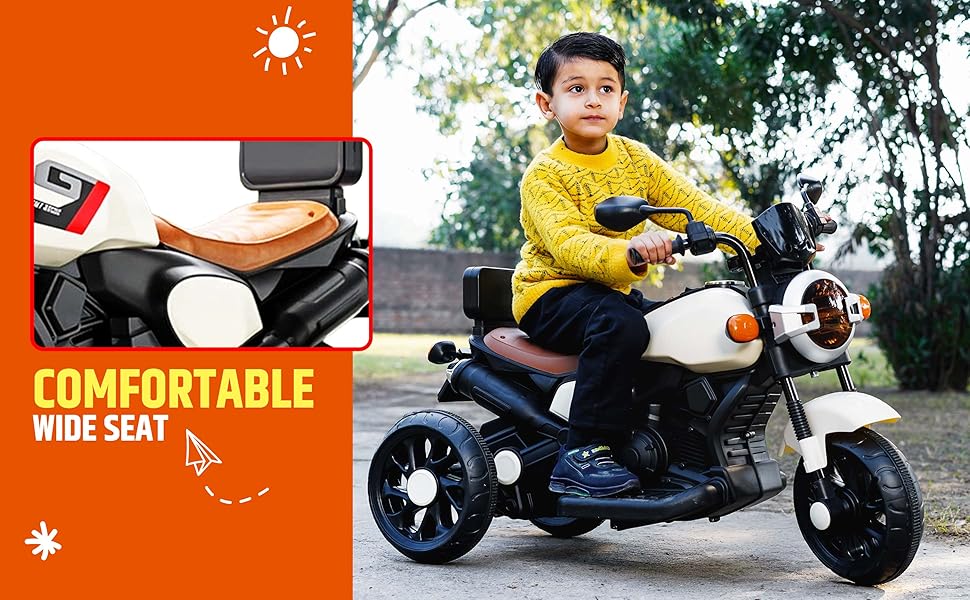 Kidsmate Ride Xtreme 6V Electric Ride-On Bike for Kids