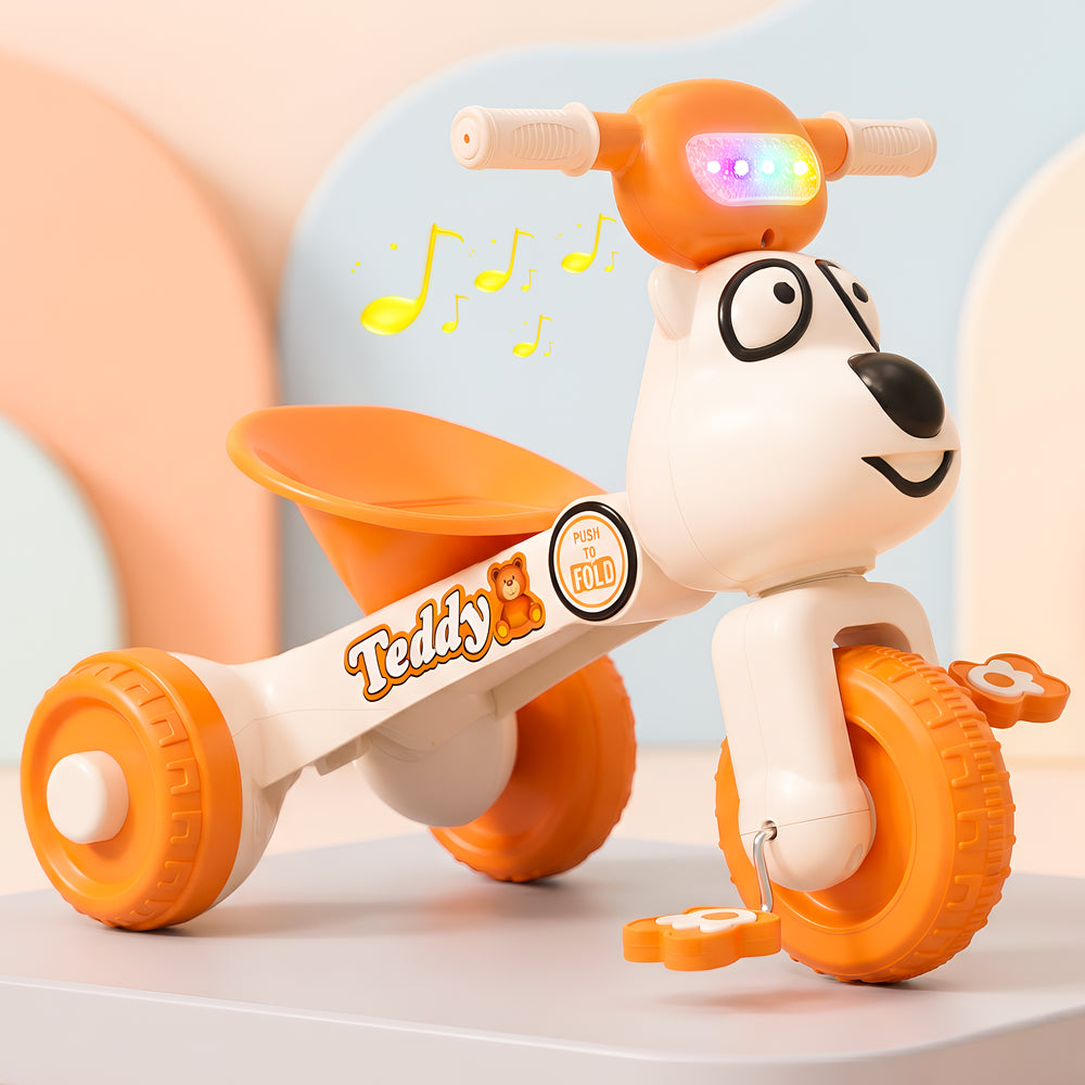 Kidsmate Teddy handlebar music panel and LED lights