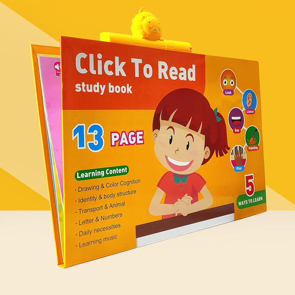 Kidsmate Click to Read Intelligence Study Book theKidsmate.com